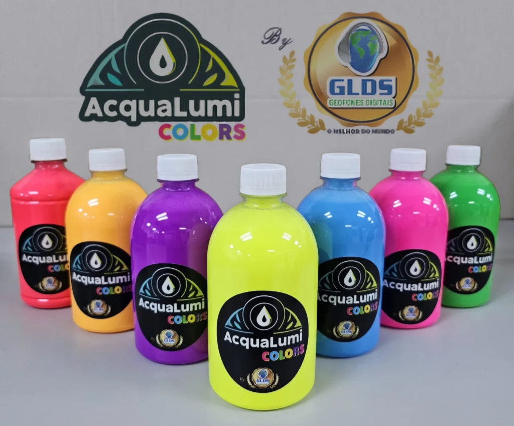 Traçadores químicos AcquaLumi Colors By GLDS